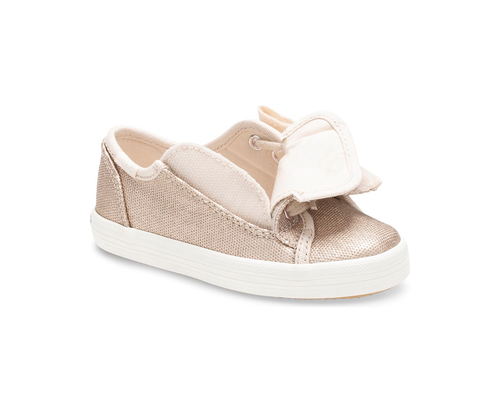 Zapatillas Keds Niños Rosas Doradas - Kickstart Jr. - 158-UYXJDF